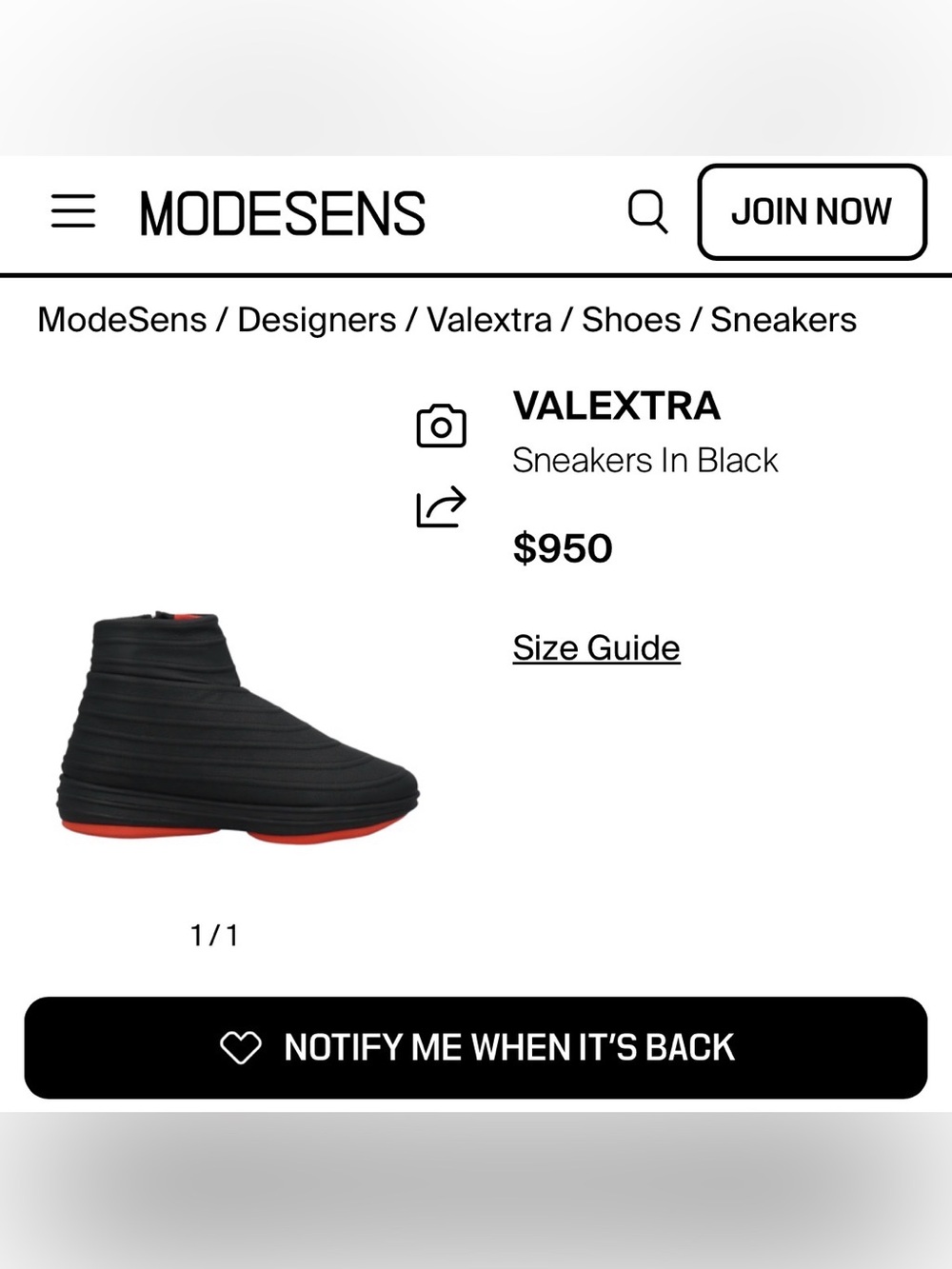 VALEXTRA Leather High-Top Sneakers - Picture 12 of 12